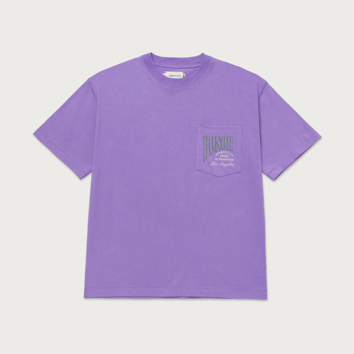 Honor The Gift HTG Cigar Label SS Tee - Purple