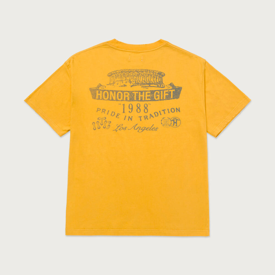 Honor The Gift HTG Forum SS Tee - Yellow