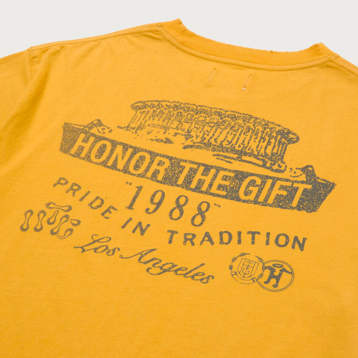 Honor The Gift HTG Forum SS Tee - Yellow