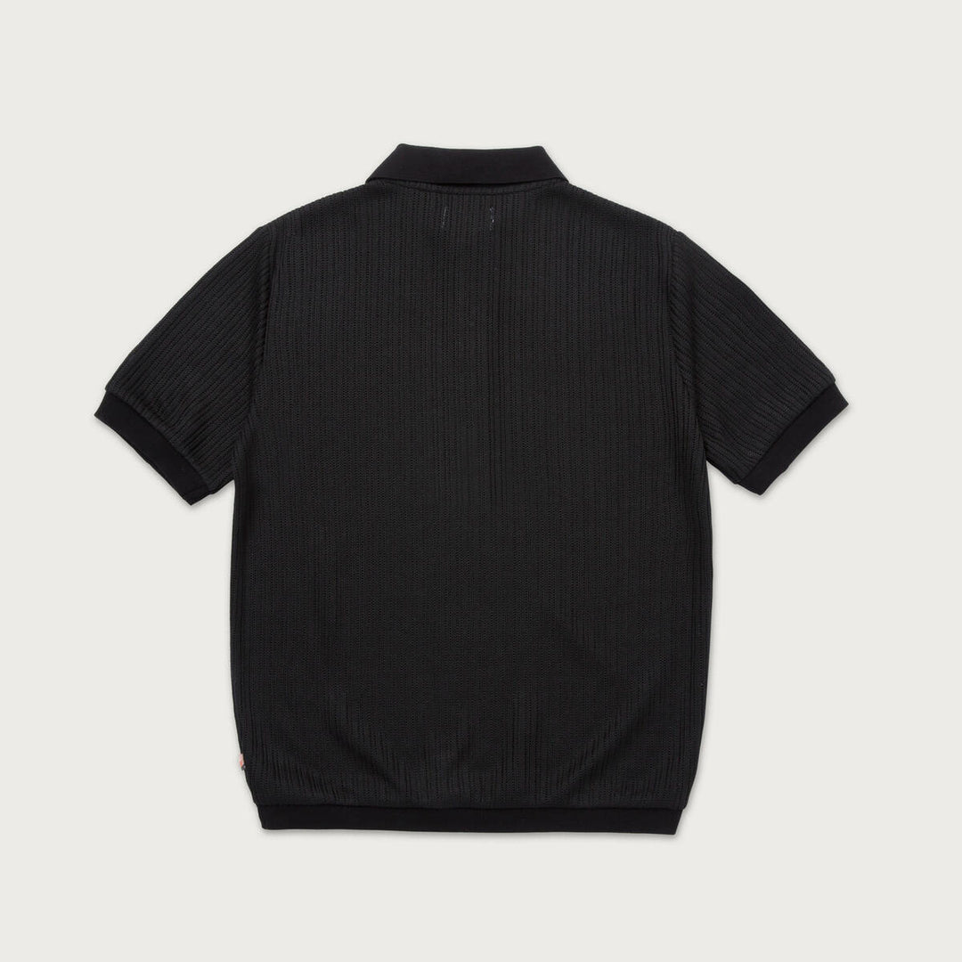 Honor The Gift Knit Polo Shirt - Black