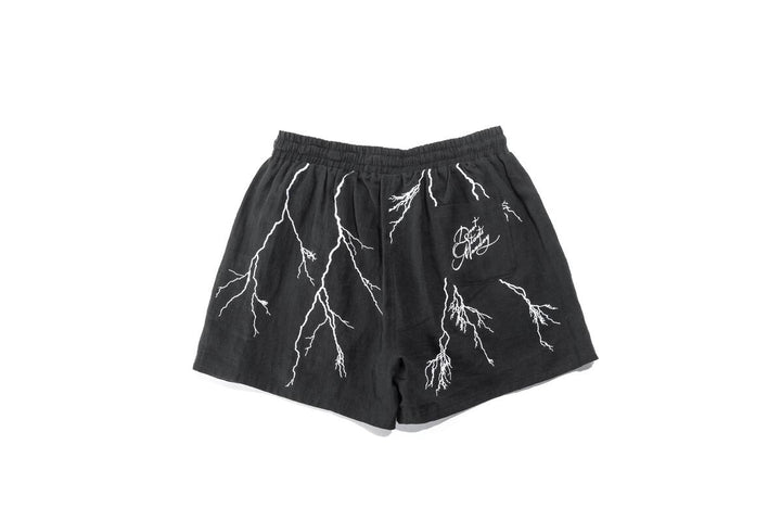 Diet Starts Monday Lightning Shorts - Black