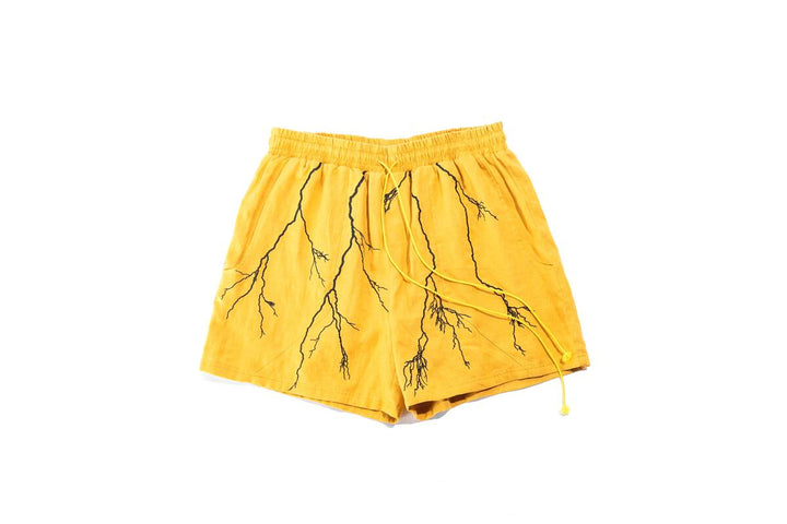 Diet Starts Monday Lightning Shorts - Yellow