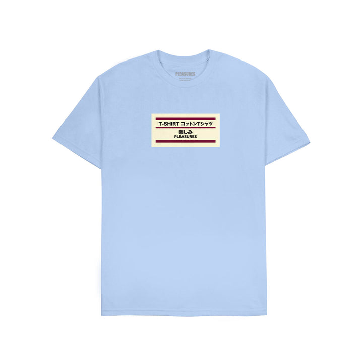 PLEASURES DUCK T-SHIRT - POWDER BLUE