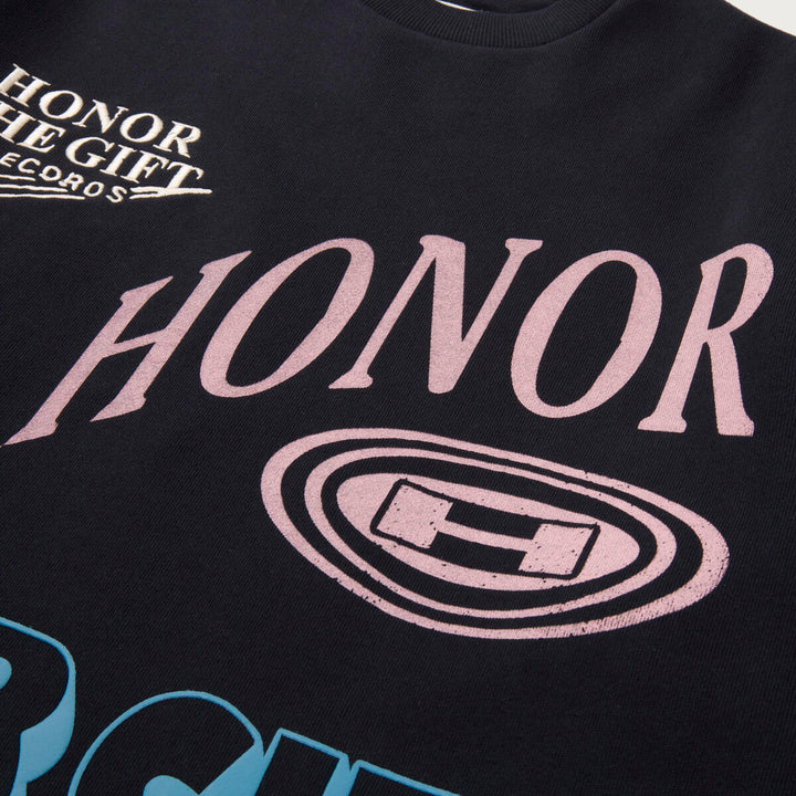 Honor The Gift Studio Crewneck 2.0 - Black