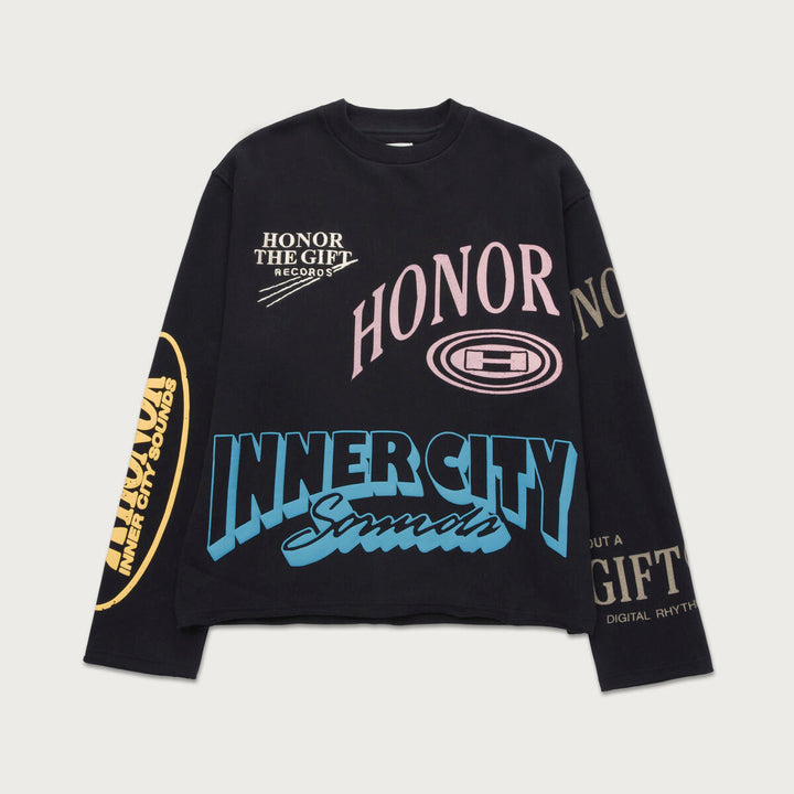 Honor The Gift Studio Crewneck 2.0 - Black