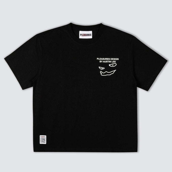 PLEASURES ANGEL HEAVYWEIGHT SHIRT - BLACK