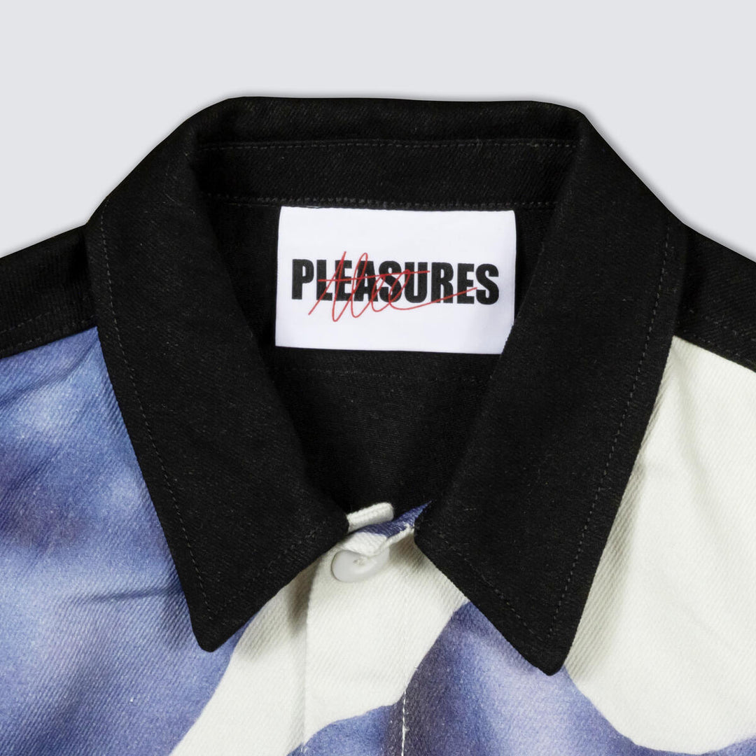 PLEASURES HORSE BDU SHIRT - BLACK