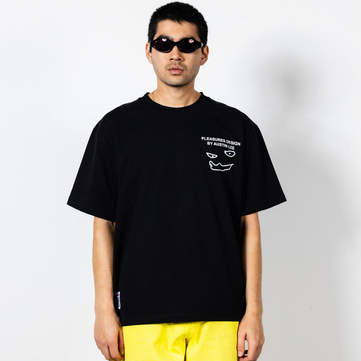 PLEASURES ANGEL HEAVYWEIGHT SHIRT - BLACK