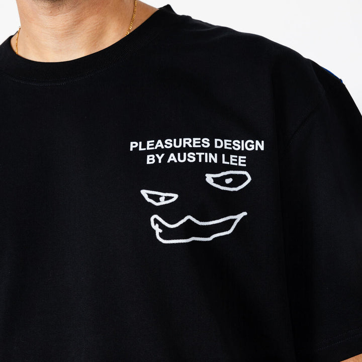 PLEASURES ANGEL HEAVYWEIGHT SHIRT - BLACK