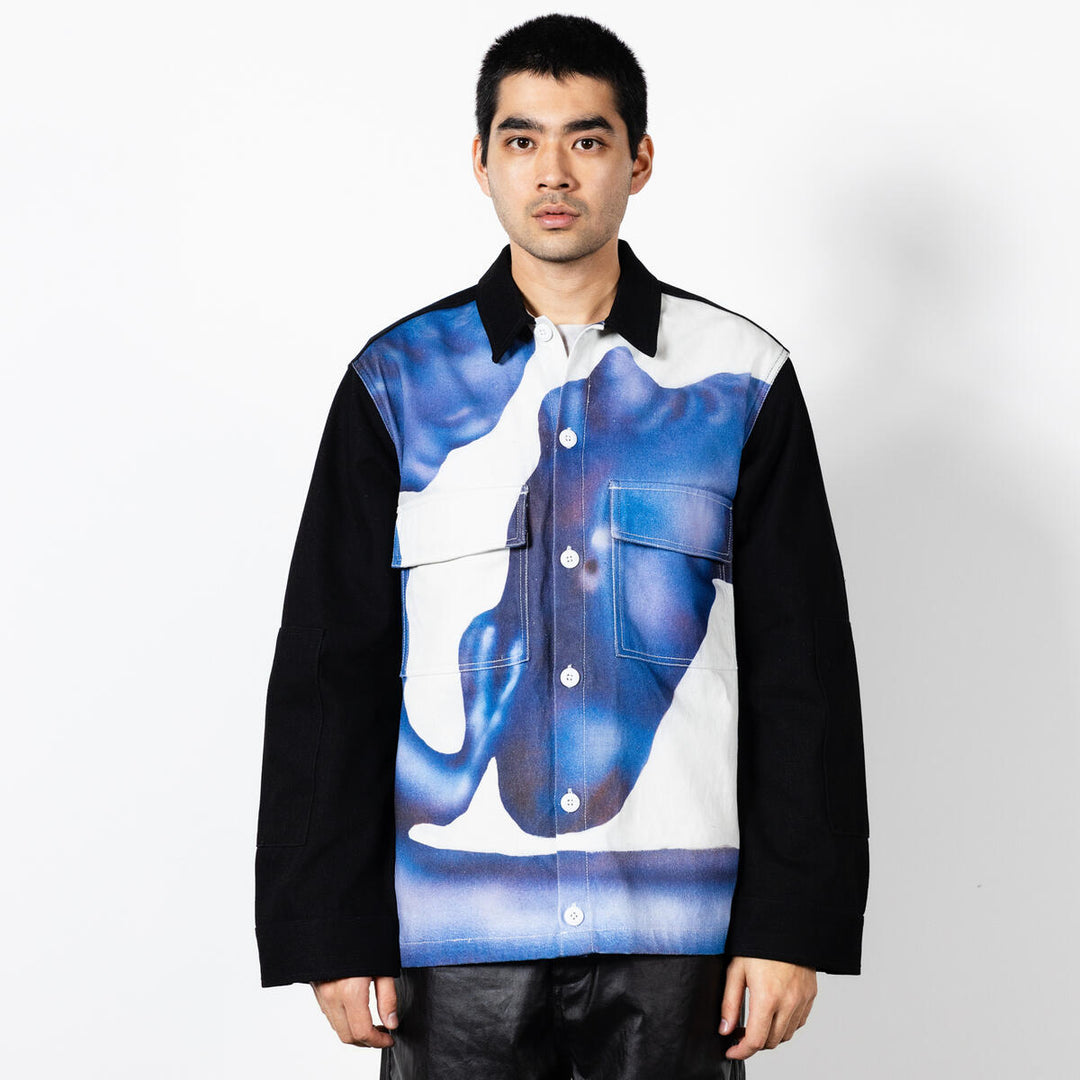 PLEASURES HORSE BDU SHIRT - BLACK