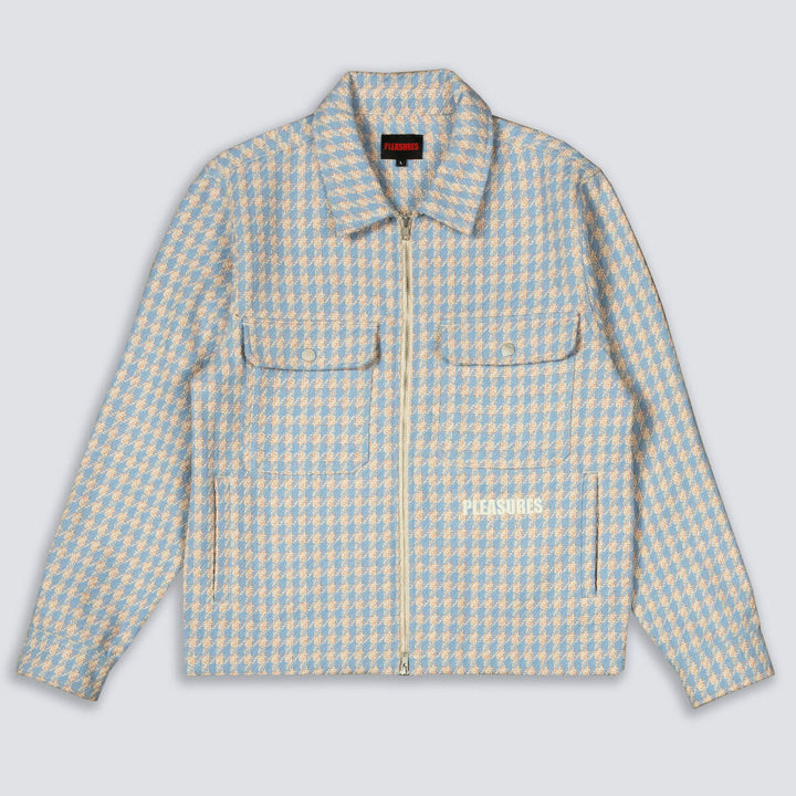 PLEASURES FOLKLORE WORK JACKET - POWDER BLUE