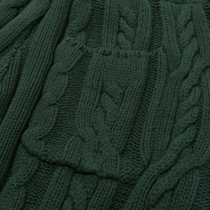 Honor The Gift Cable Knit Leisure Pant - Green