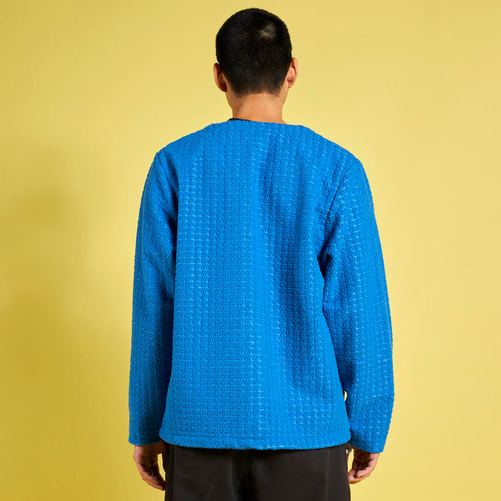 PLEASURES BOREDOM CARDIGAN - BLUE