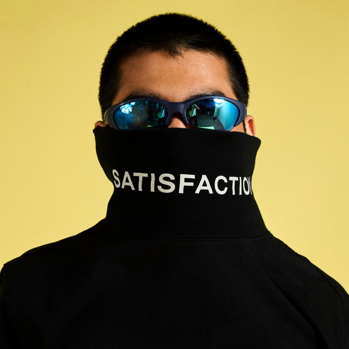 PLEASURES SATISFACTION TURTLENECK - BLACK