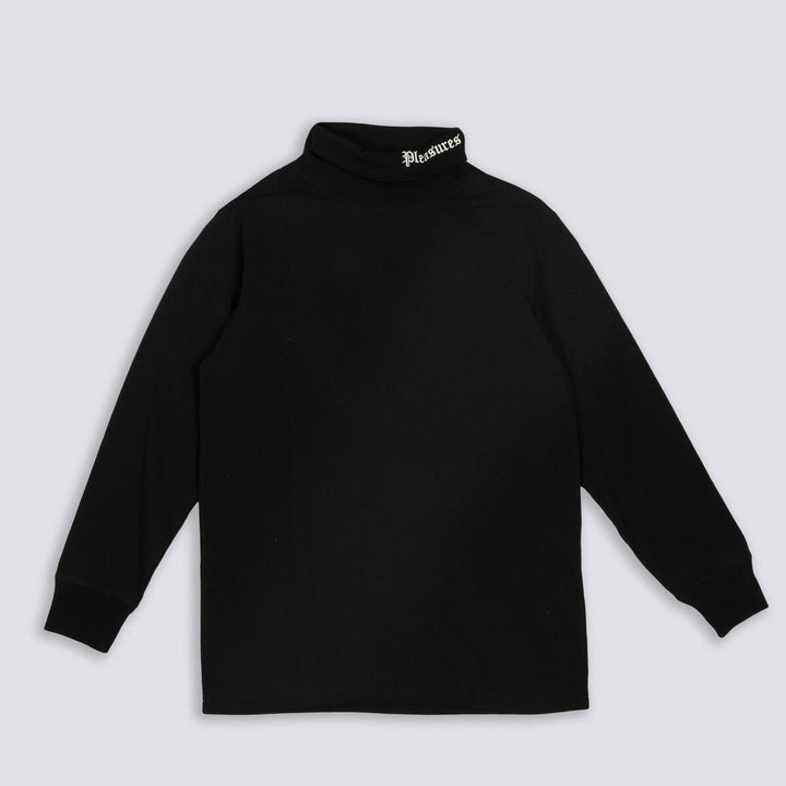 PLEASURES SATISFACTION TURTLENECK - BLACK