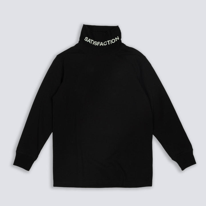 PLEASURES SATISFACTION TURTLENECK - BLACK