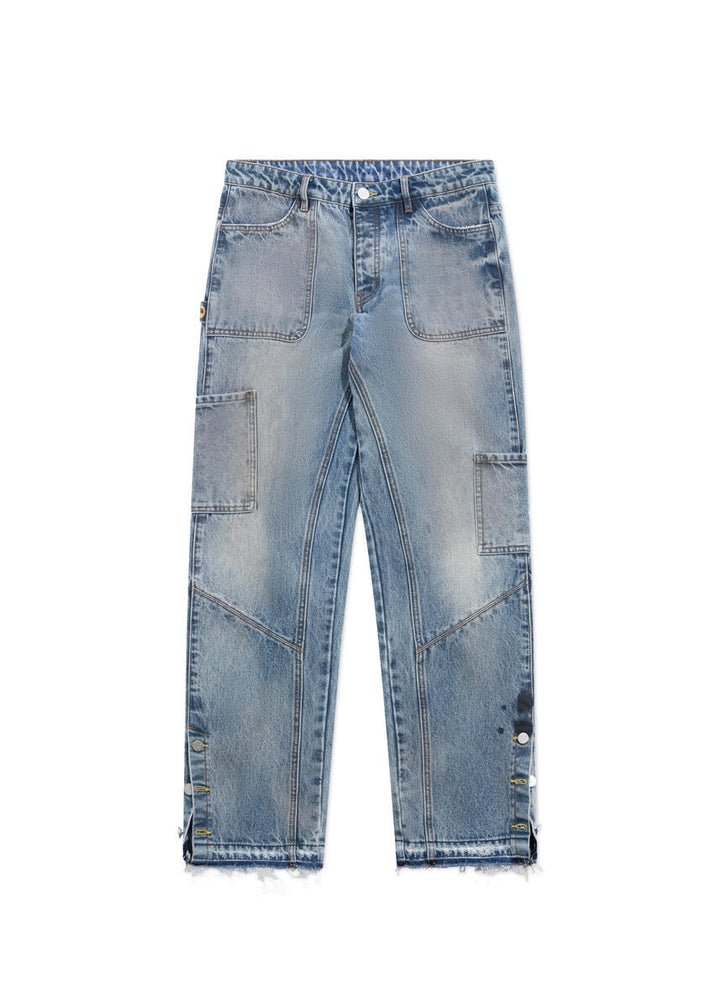 Diet Starts Monday Denim Carpenter Pants - Atlantic