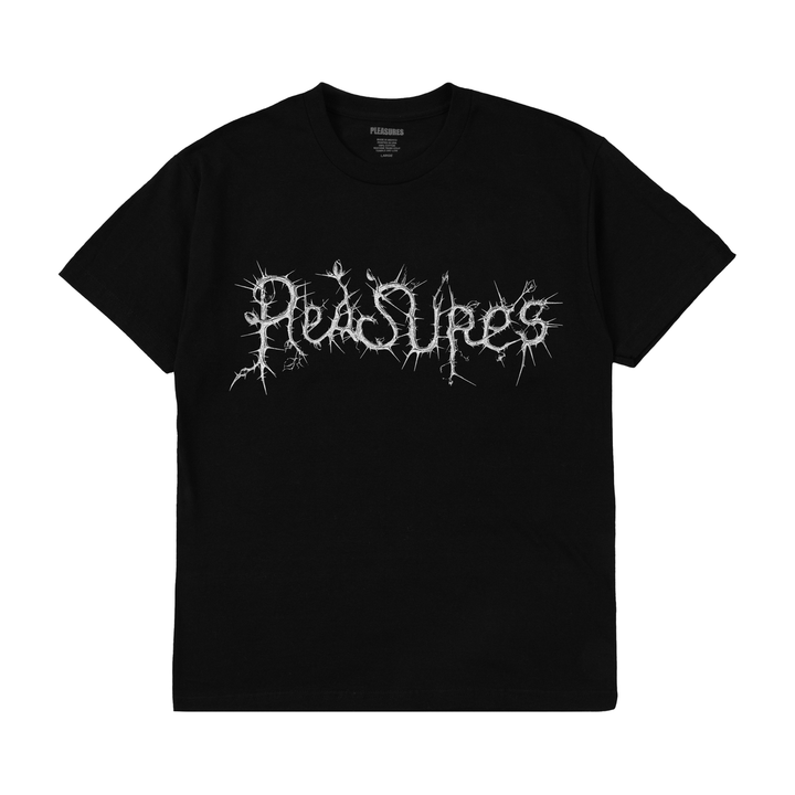 PLEASURES NATURE T-SHIRT - BLACK