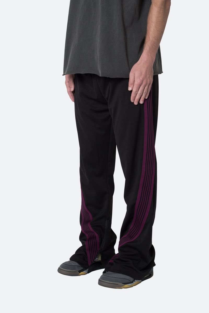 MNML Bent Tape Track Pants - Black