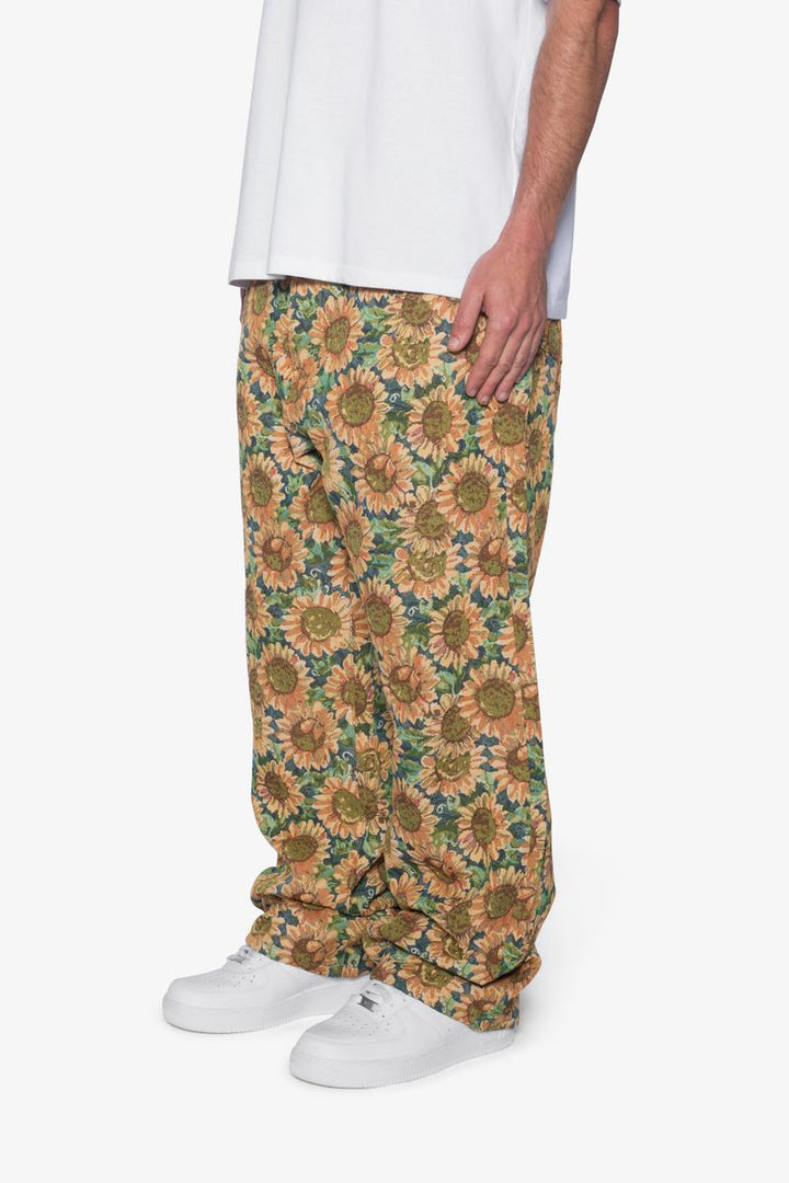 MNML Ultra Baggy Sunflower Pants - Multi