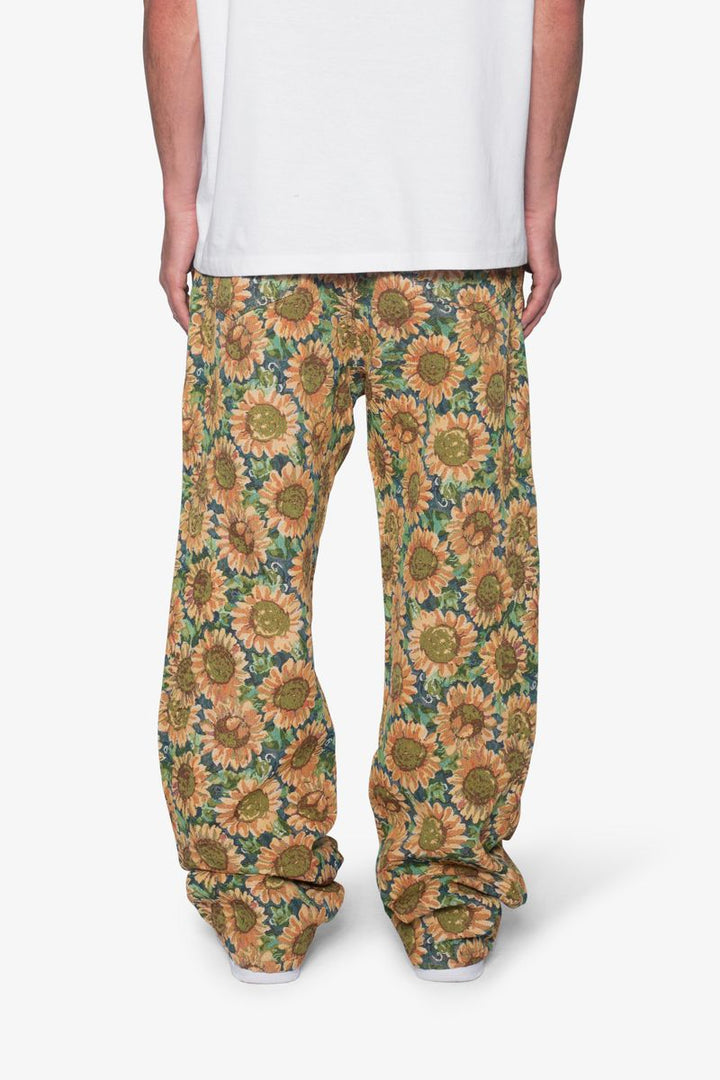 MNML Ultra Baggy Sunflower Pants - Multi