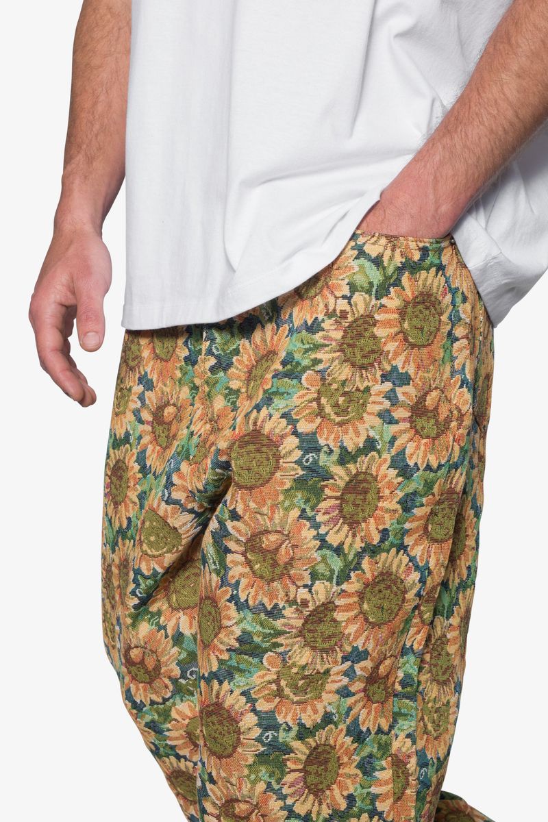 MNML Ultra Baggy Sunflower Pants - Multi