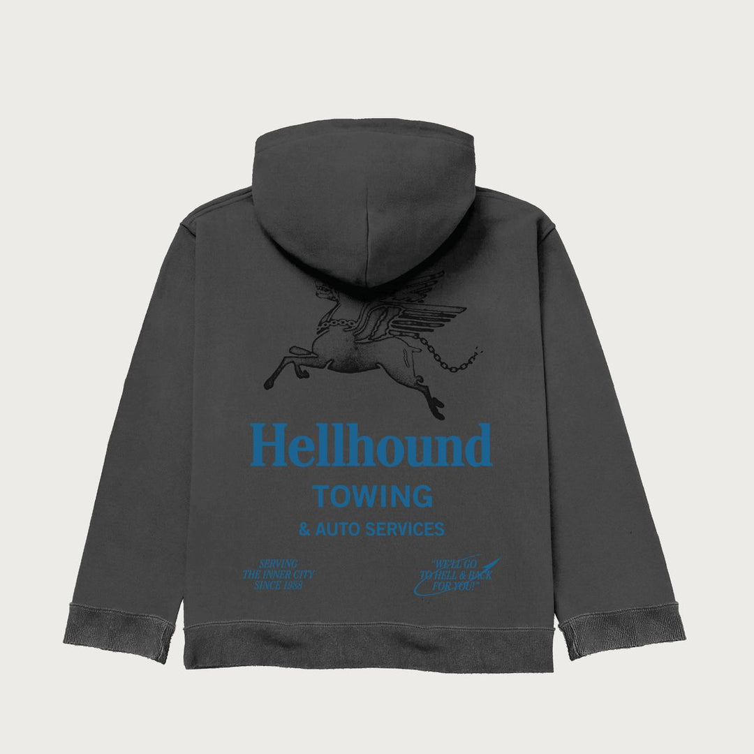 Honor The Gift Hellhound Towing Hoodie - Black