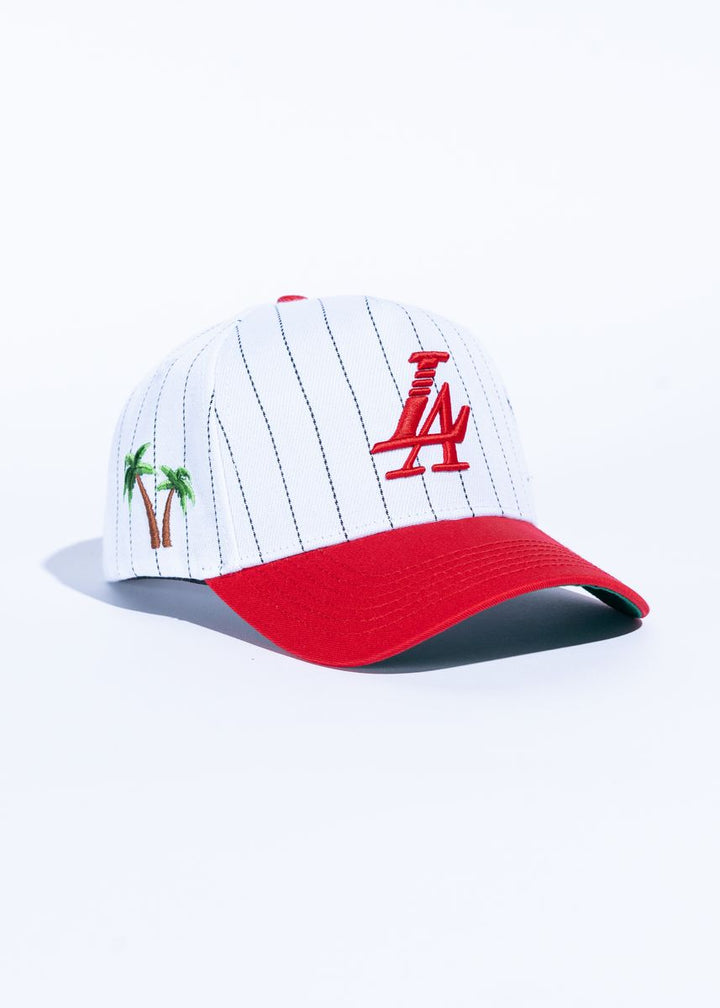 Reference Paradise LA - White/Red Pinstripe