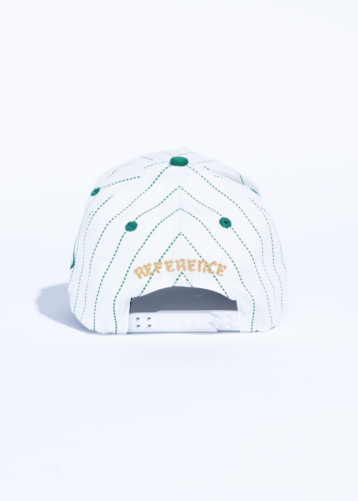 Reference Paradise LA - White/Green Pinstripe