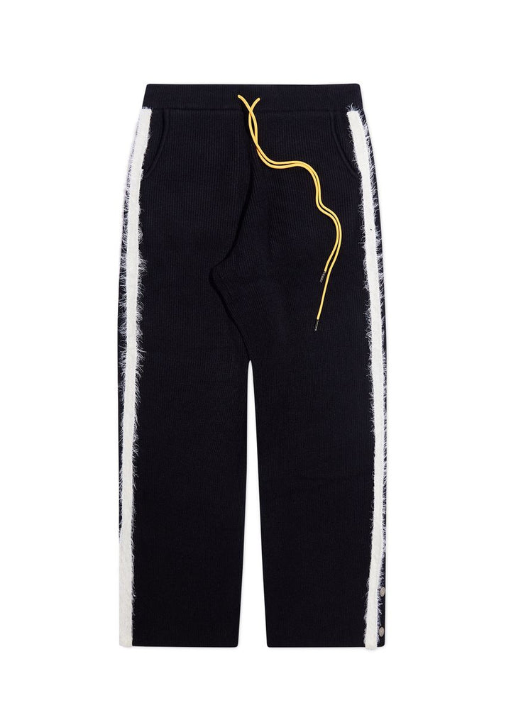 Diet Starts Monday Waffle Knit Pant - Black/White