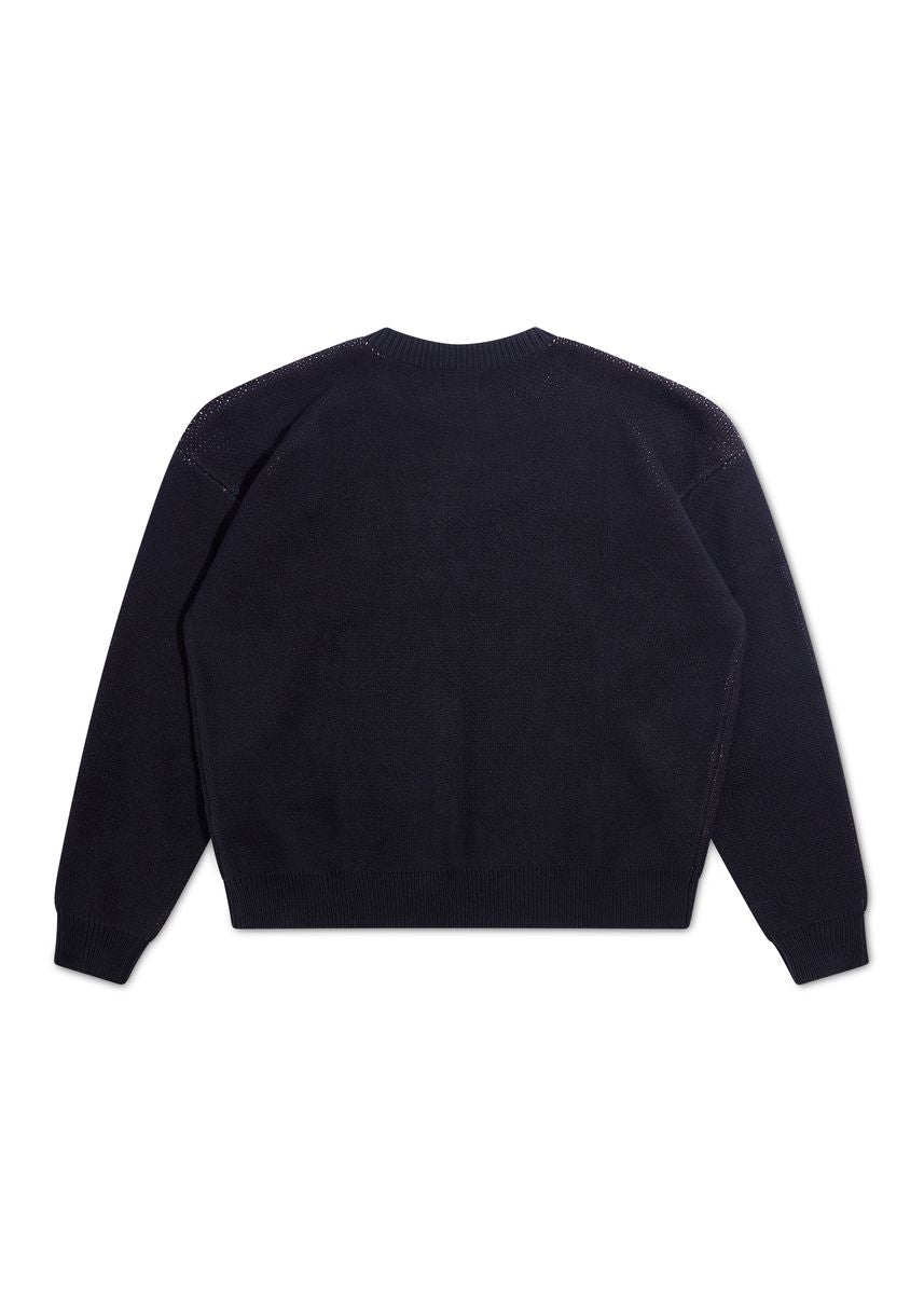 Diet Starts Monday Lovers Knit Sweater - Black