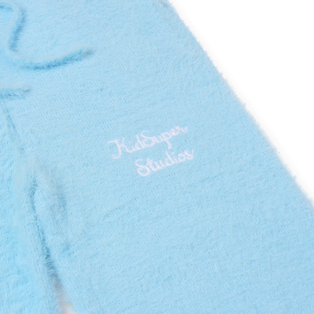 KidSuper Studios Fuzzy Lounge Pant - Baby Blue