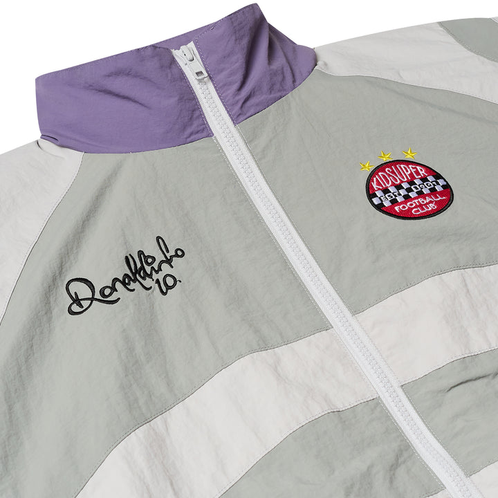 KidSuper Studios Ronaldinho x Kidsuper Windbreaker - Gray