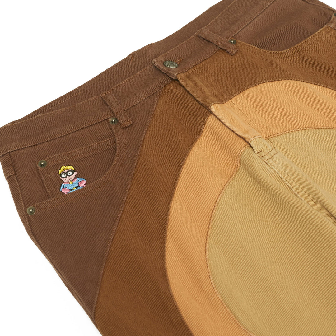 KidSuper Studios Wavy Pants - Brown