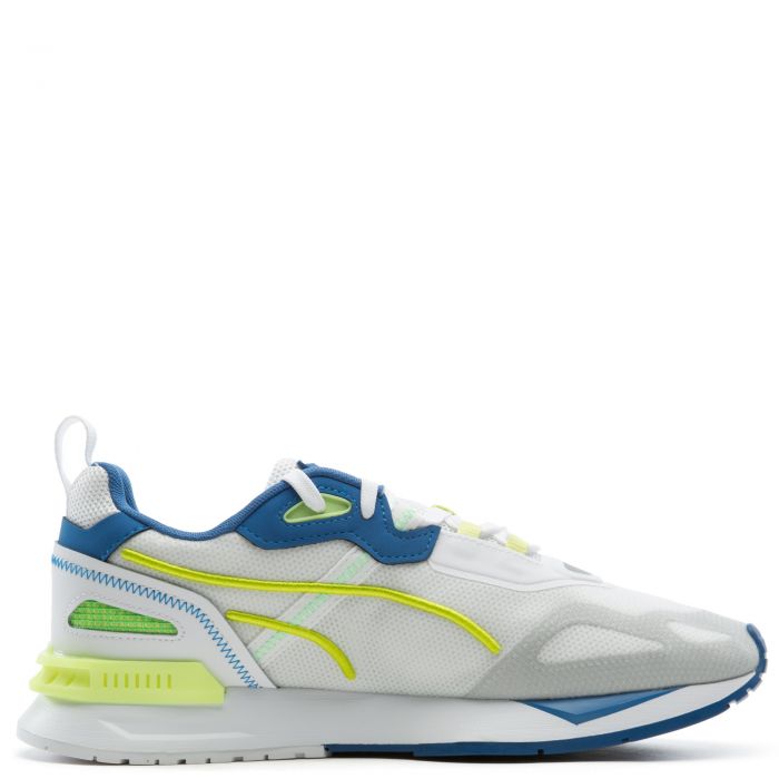 PUMA Mirage Tech Paradise Men Sneakers - Puma White-Star Sapphire-Electric Green