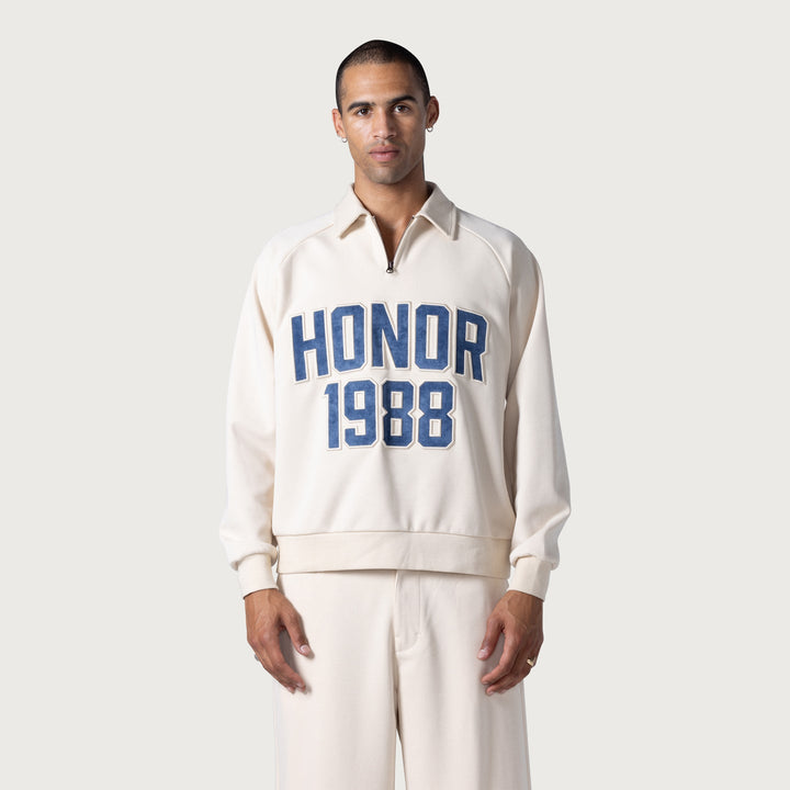 Honor The Gift 1988 Qtr Zip - Cream