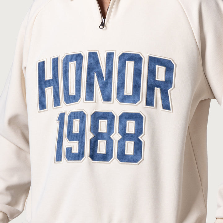 Honor The Gift 1988 Qtr Zip - Cream