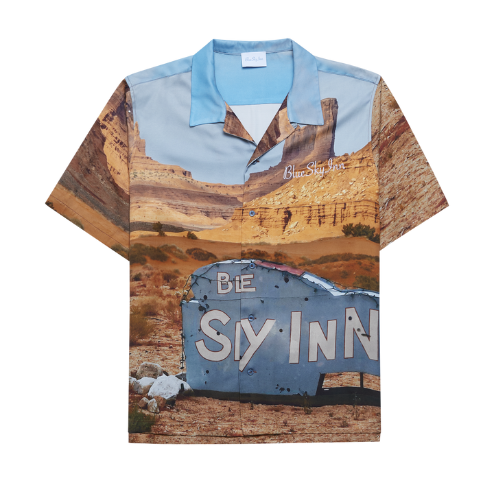 Blue Sky Inn Canyon Sign Shirt - A/O Print