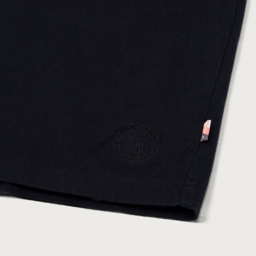 Honor The Gift Crest Logo Box Tee - Black