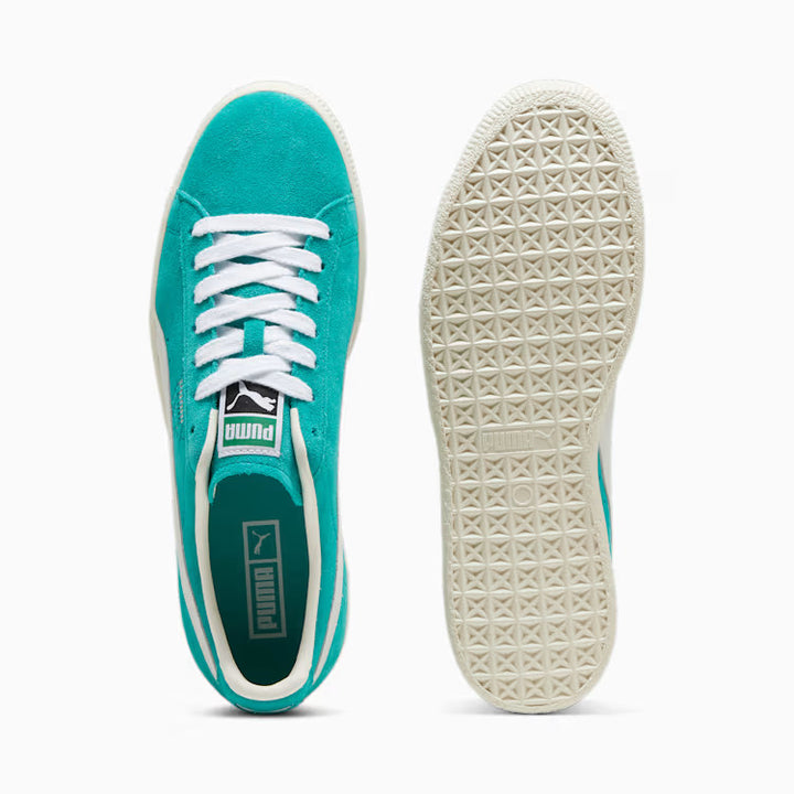 Puma Clyde OG Sneakers - Spectra Green-Frosted Ivory-PUMA White