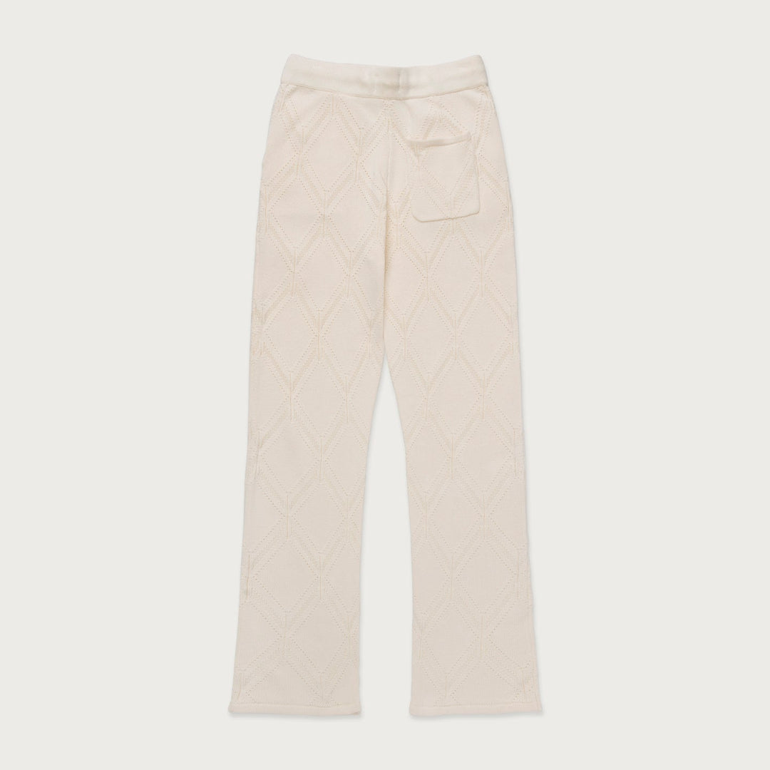 Honor The Gift Diamond Knit Pant - Cream