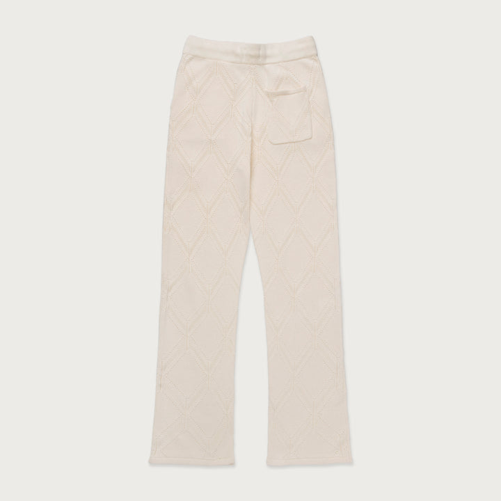 Honor The Gift Diamond Knit Pant - Cream