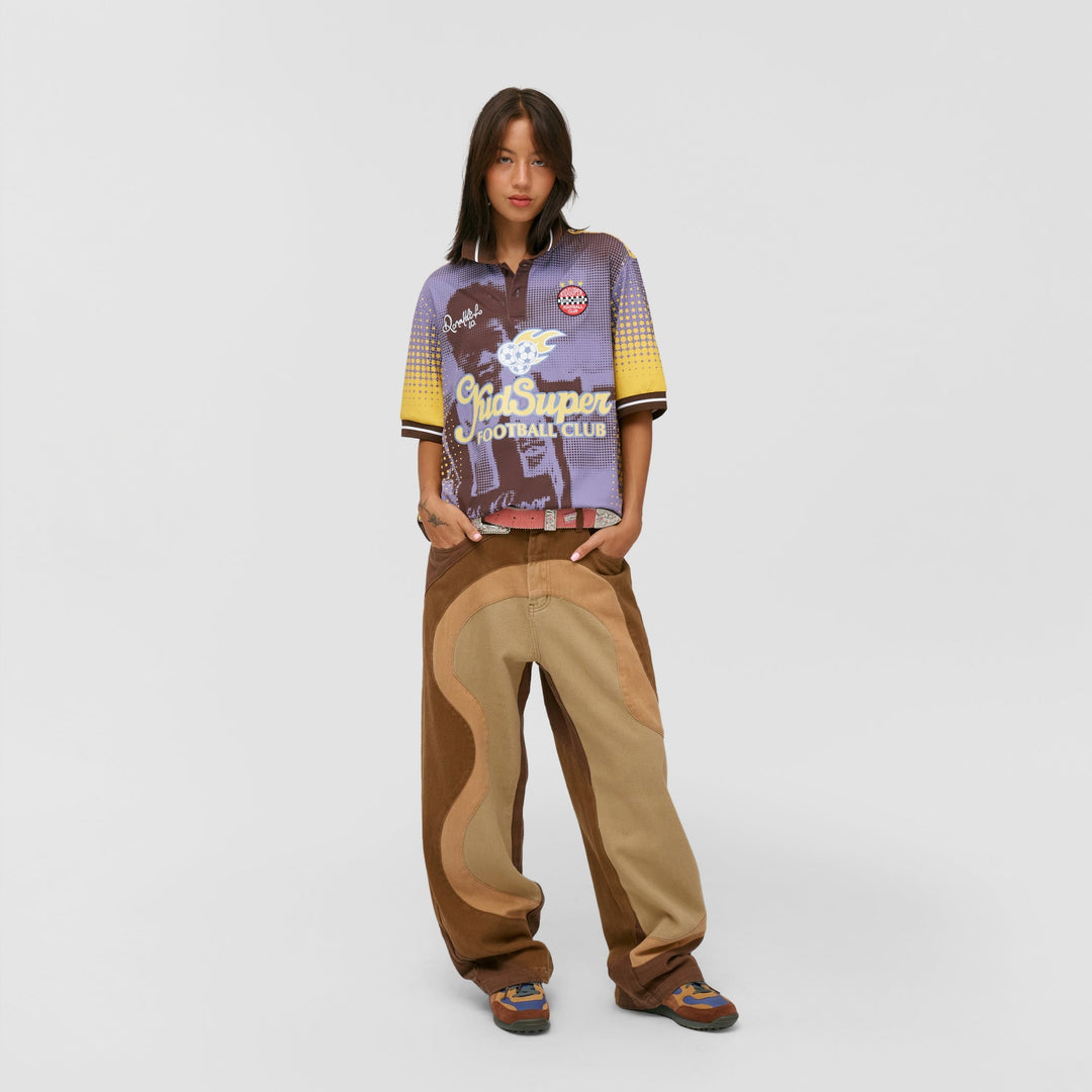 KidSuper Studios Wavy Pants - Brown