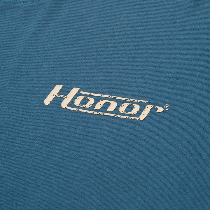 Honor The Gift Honor Globe Logo Tee - Blue