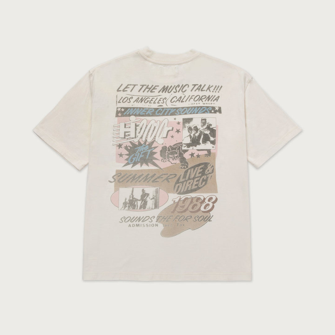 Honor The Gift Music Language Tee - Cream