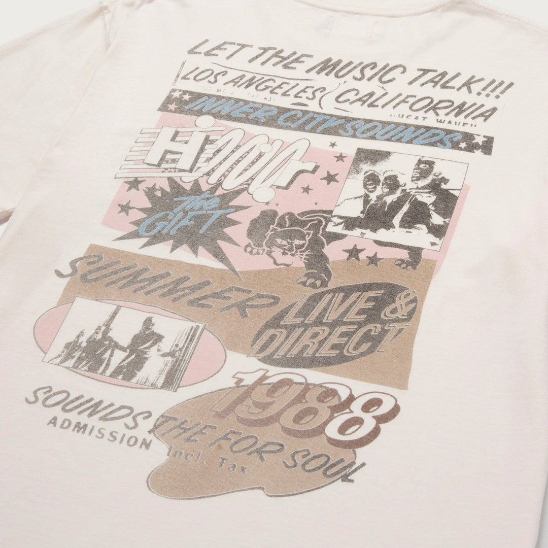 Honor The Gift Music Language Tee - Cream