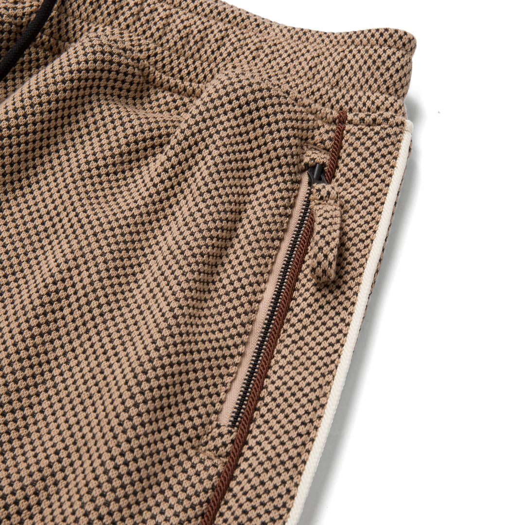 Honor The Gift Novelty Knit Track Pant - Brown