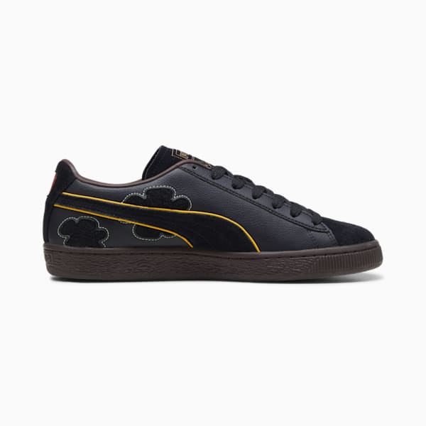 PUMA x ONE PIECE Suede Blackbeard Teech Mens Sneakers - PUMA Black-Dark Chocolate