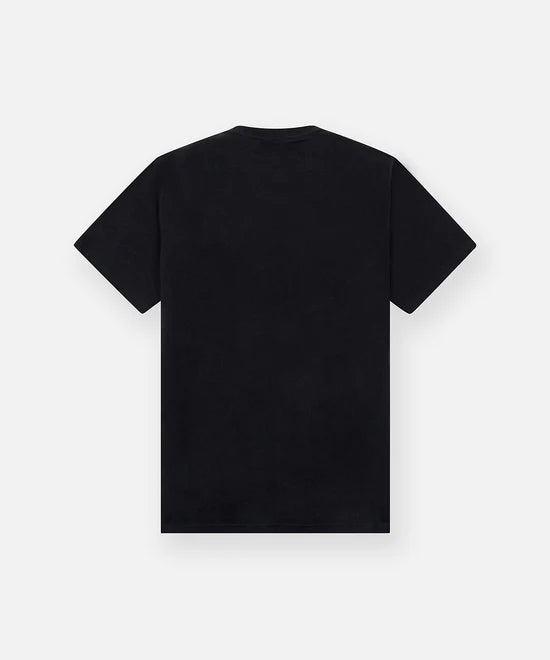 Paper Planes Diamond And Stripes Tee - Black