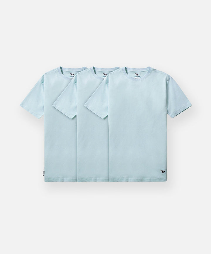 Paper Planes Essential Three Pack Tees - Powder Blue